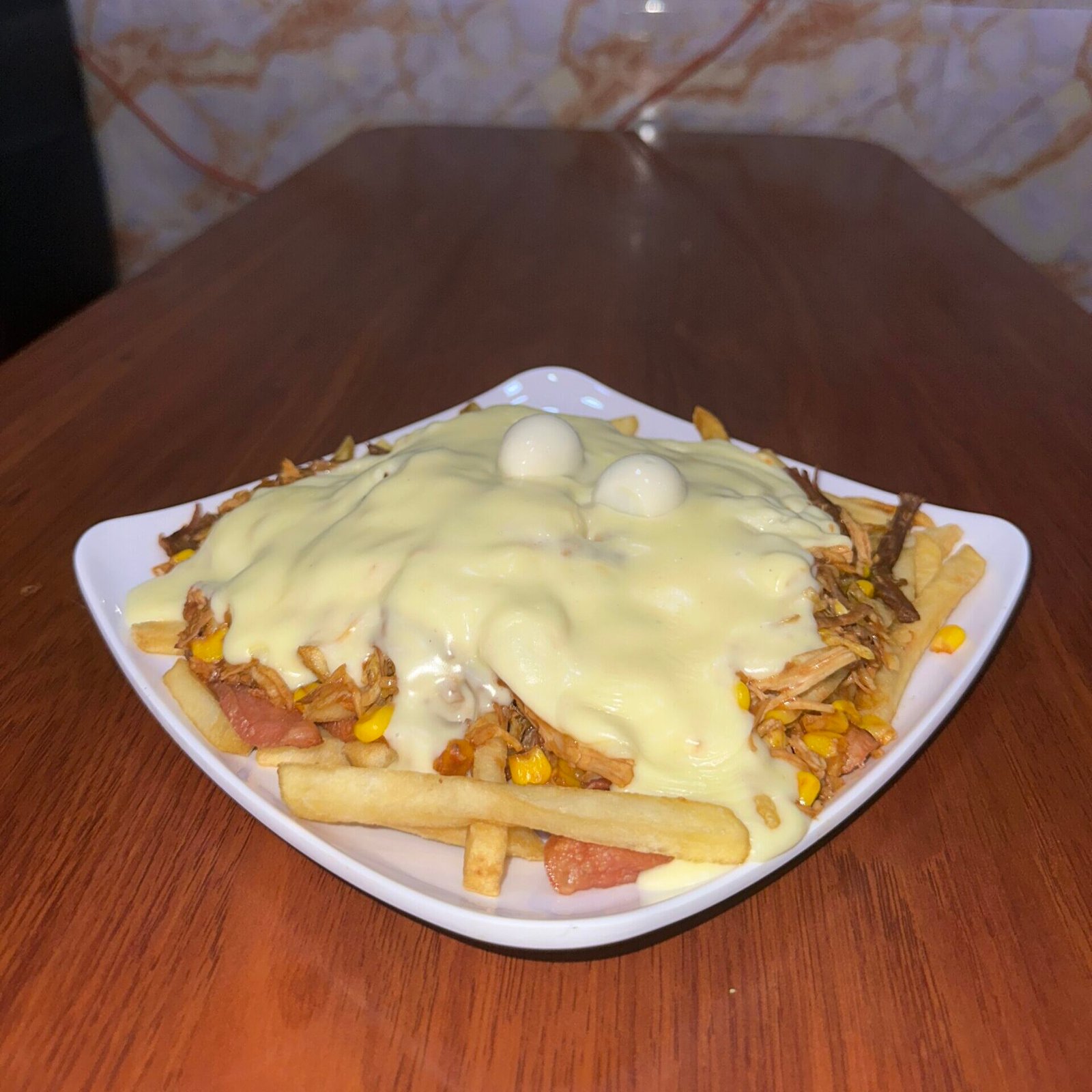 Salchipapa Especial